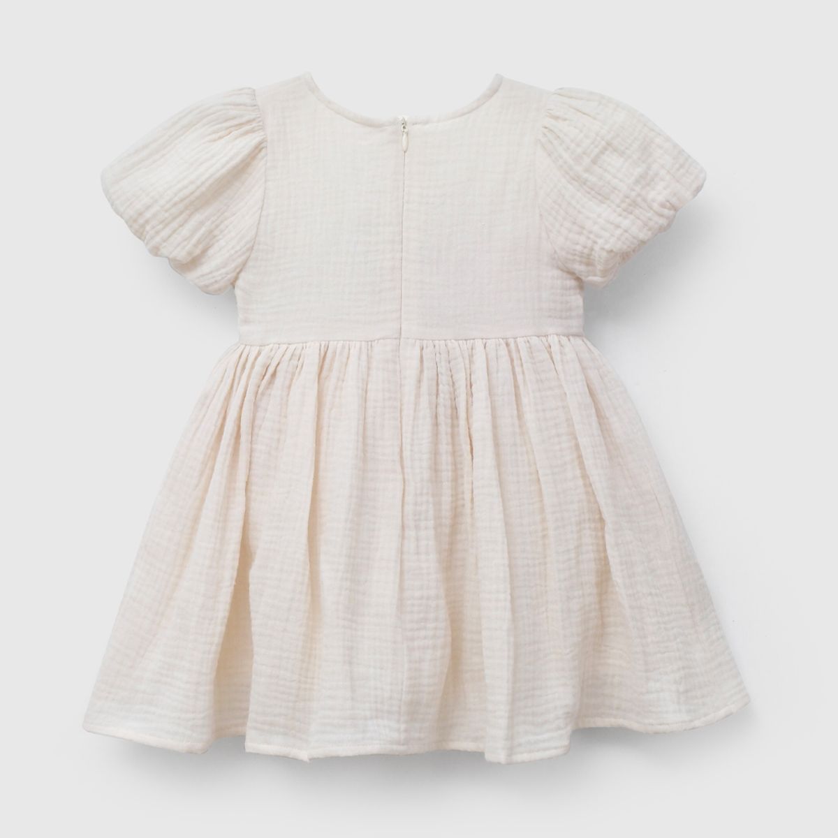 COLLOKY - Vestido Bordado Beige para Niña