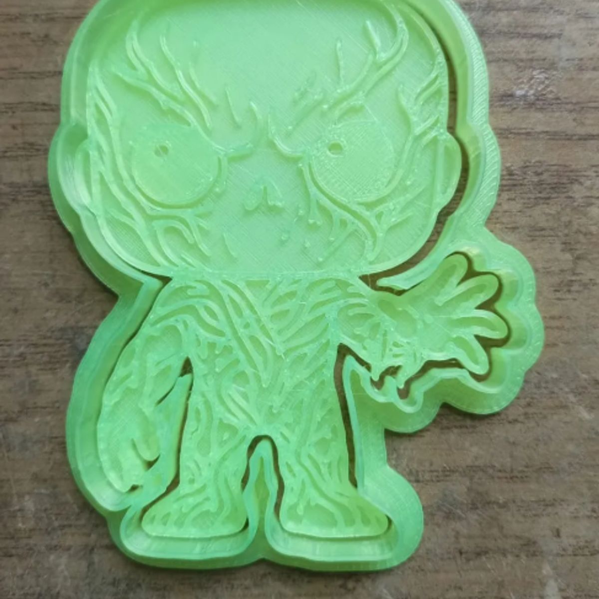 GENERICO - Cortador de galletas sello Vecna - Stranger Things