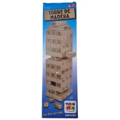 TOYNG - Torre de madera 48 piezas -