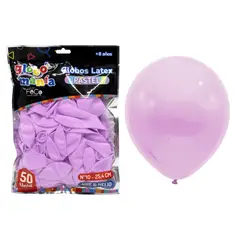 GENERICO - GLOBO 10 PASTEL FUCSIA X50UNI