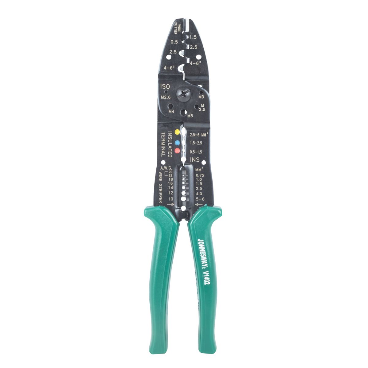 JONNESWAY - ALICATE PELA CABLES 8 en 1 V1402