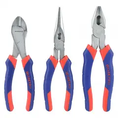 WORKPRO - JUEGO ALICATES 3 PIEZAS