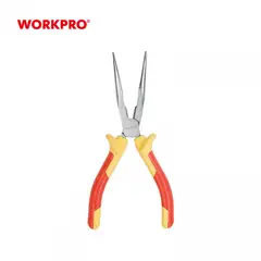 WORKPRO - ALICATE PUNTA LARGA CON AISLAMIENTO VDE 6