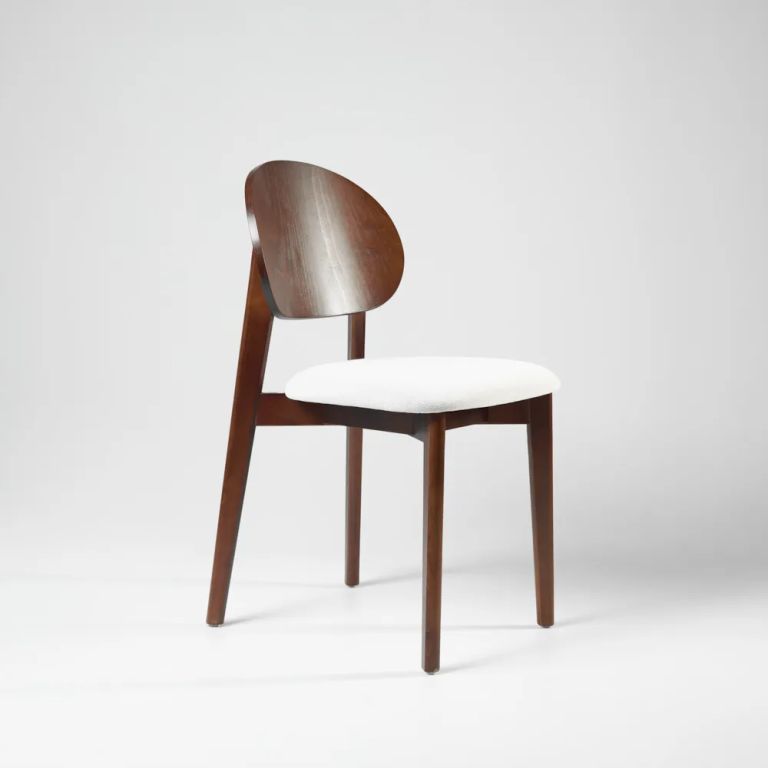 Silla de Comedor Vera Madera oscura