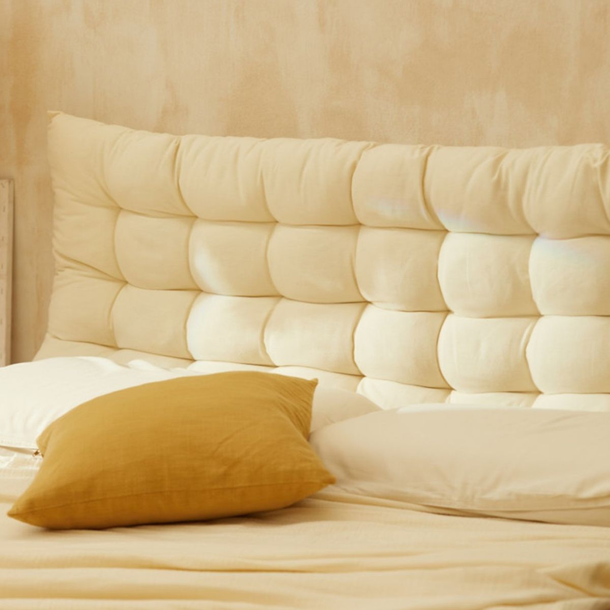 Respaldo de Cama Gavema 60x180 Beige Calma House, marca CALMA HOUSE - Foto 2