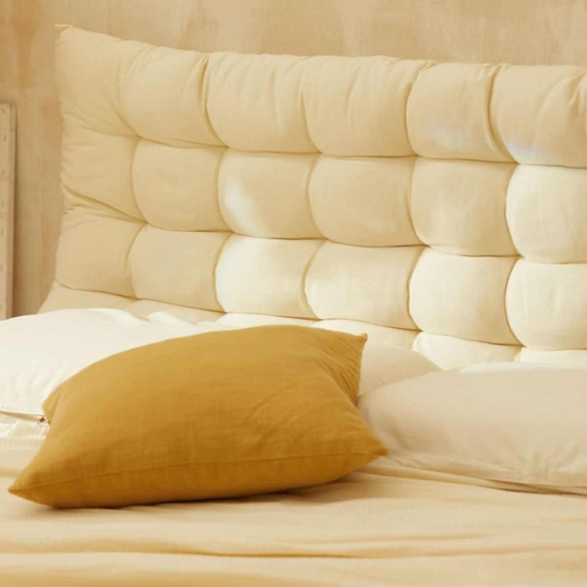 CALMA HOUSE - Respaldo de Cama Gavema 60x90 Beige Calma House