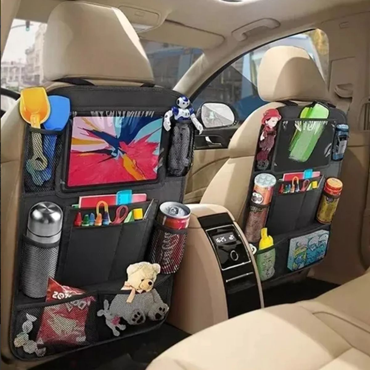 OKAY - Pack 2 Organizadores Bolso Para Asiento De Auto Multifuncion