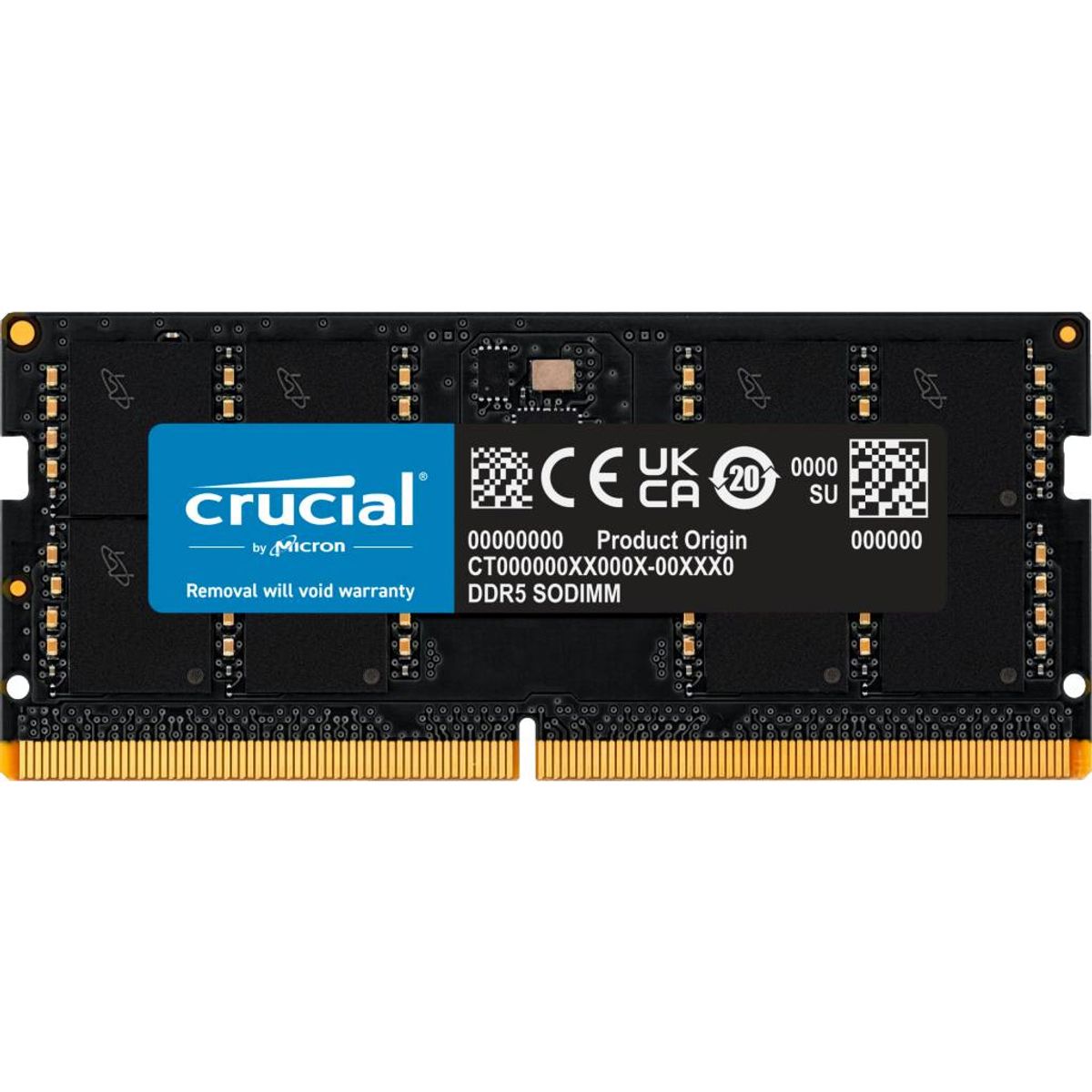 CRUCIAL - Memoria Ram para Notebook Crucial DDR5 32GB 5600 MT/s, SODIMM, CL46