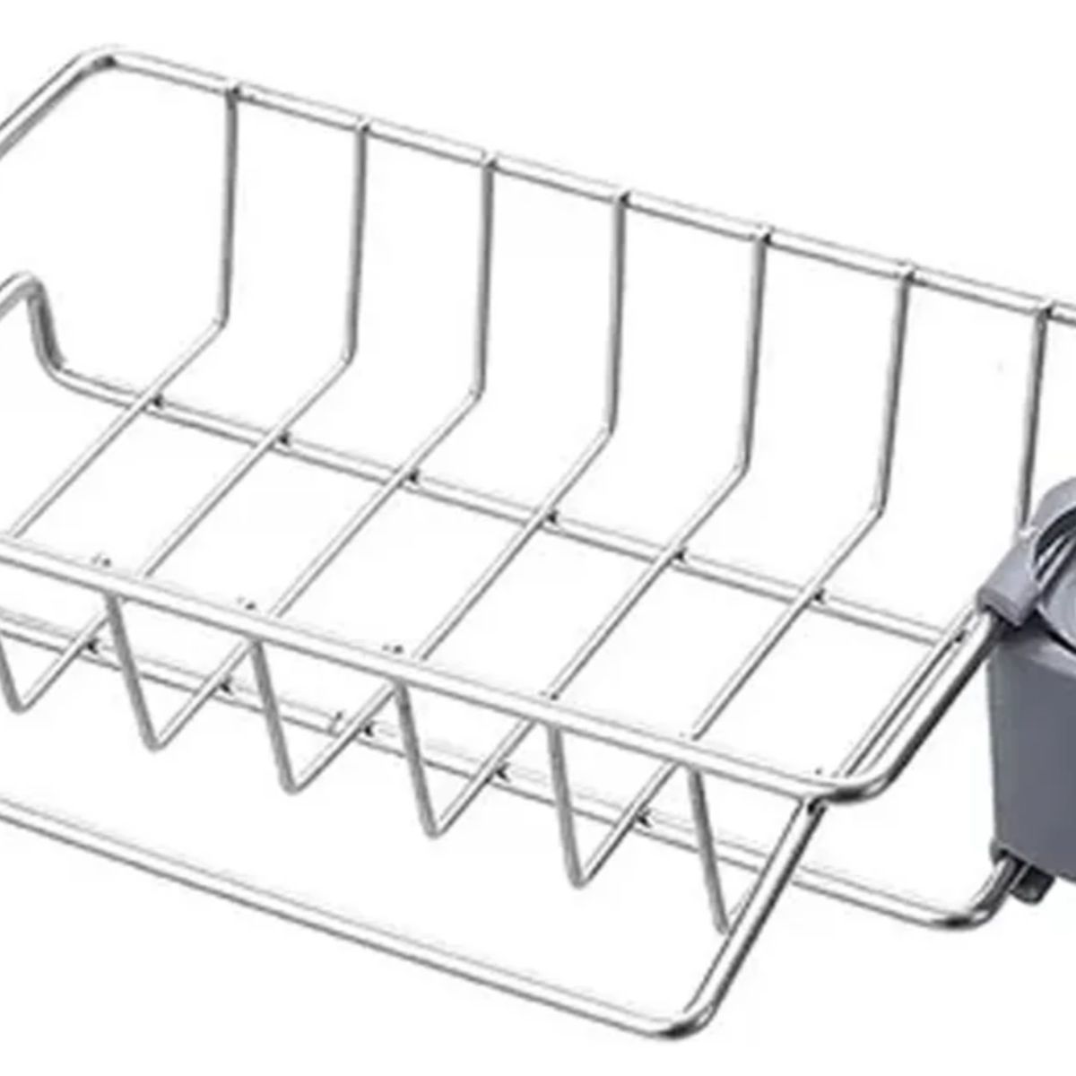 OKAY - Organizador Para Esponja Lavaplatos Esponjas Cocina Color Plateado