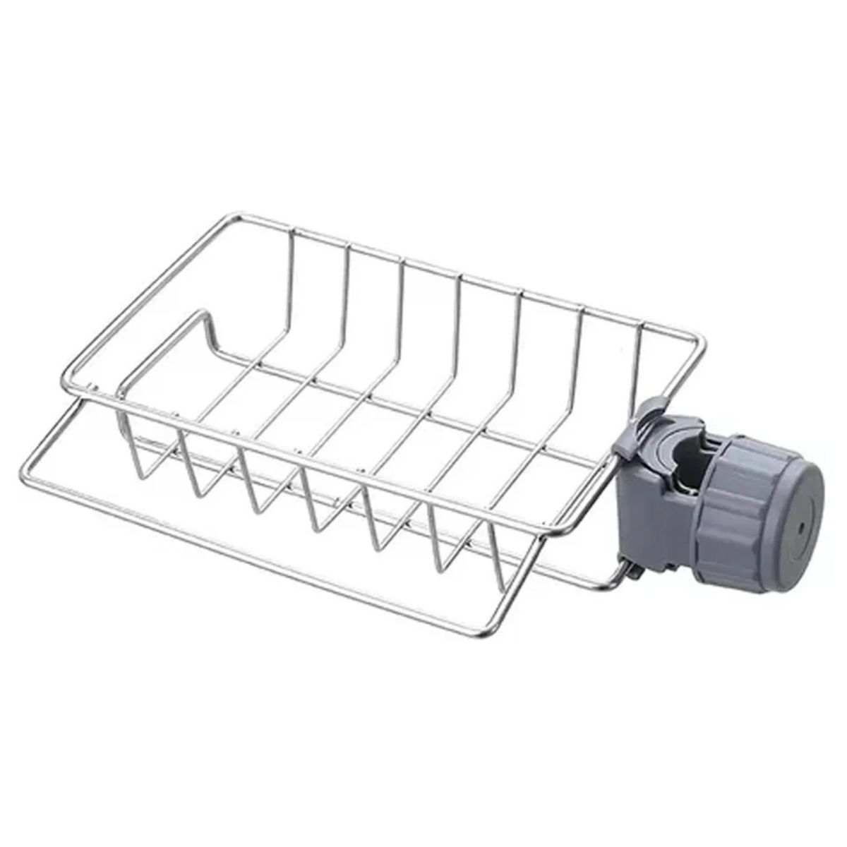 OKAY - Organizador Para Esponja Lavaplatos Esponjas Cocina Color Plateado