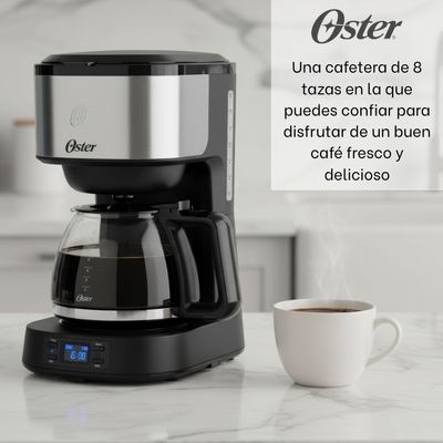 Imagen 2 del producto Cafetera Programable 8 Tazas Acero Inoxidable BVSTDC10SS