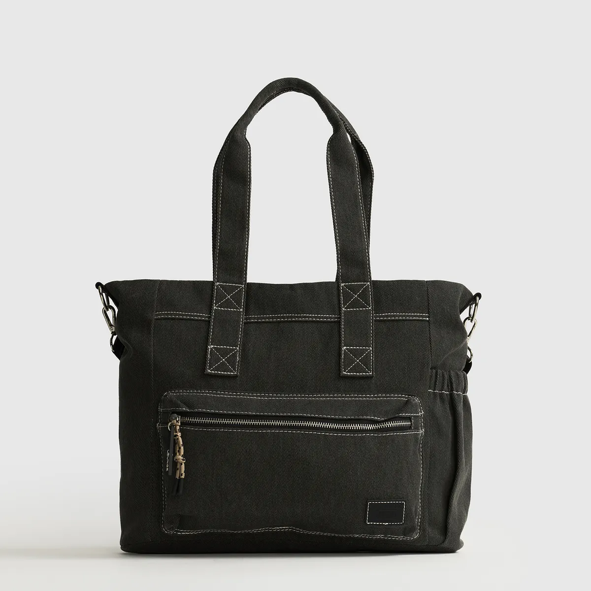 LOUNGE - Bolso Mujer Notebook Canvas Lavado