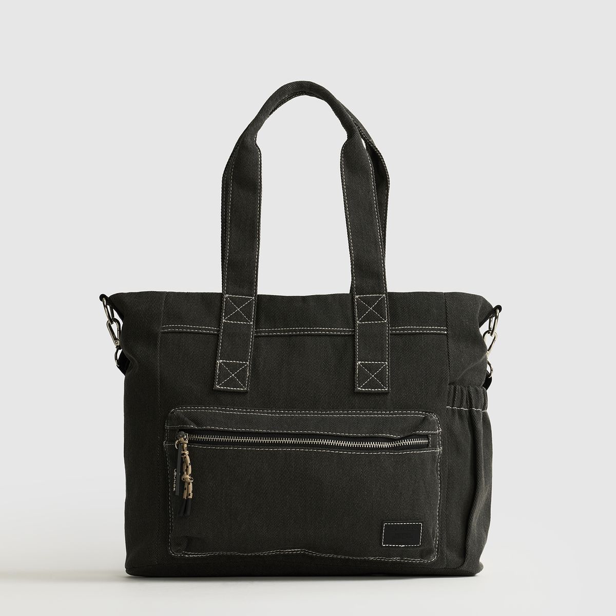 LOUNGE - Bolso Mujer Notebook Canvas Lavado