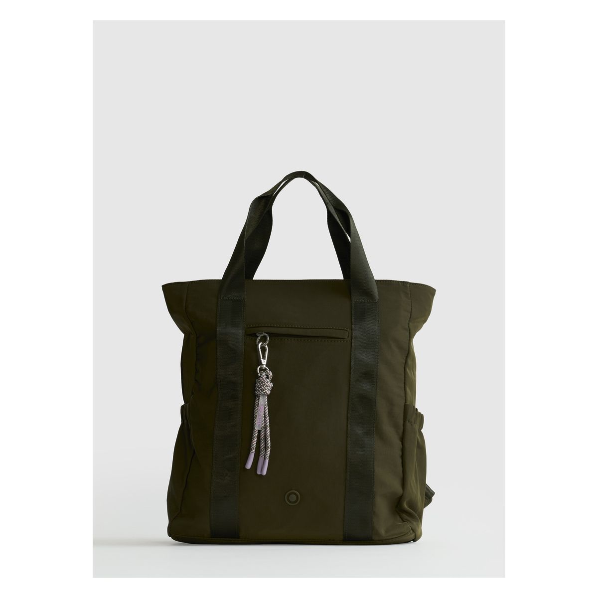 LOUNGE - Mochila Mujer Notebook Parka Straps Gruesos Llavero