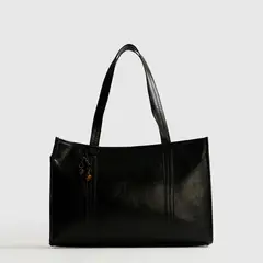 LOUNGE - Cartera De Hombro Mujer Acharolada Grande Charm