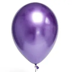 GENERICO - GLOBO 12 CHROME MORADO X 12 UNI