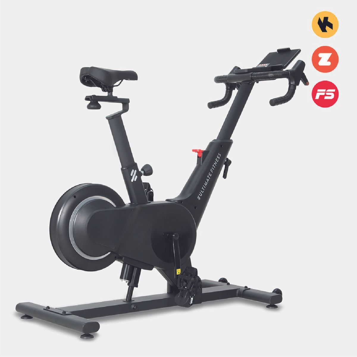 ULTIMATE FITNESS - Bicicleta Spinning Magnética M600 Route Hill-Ride Elite