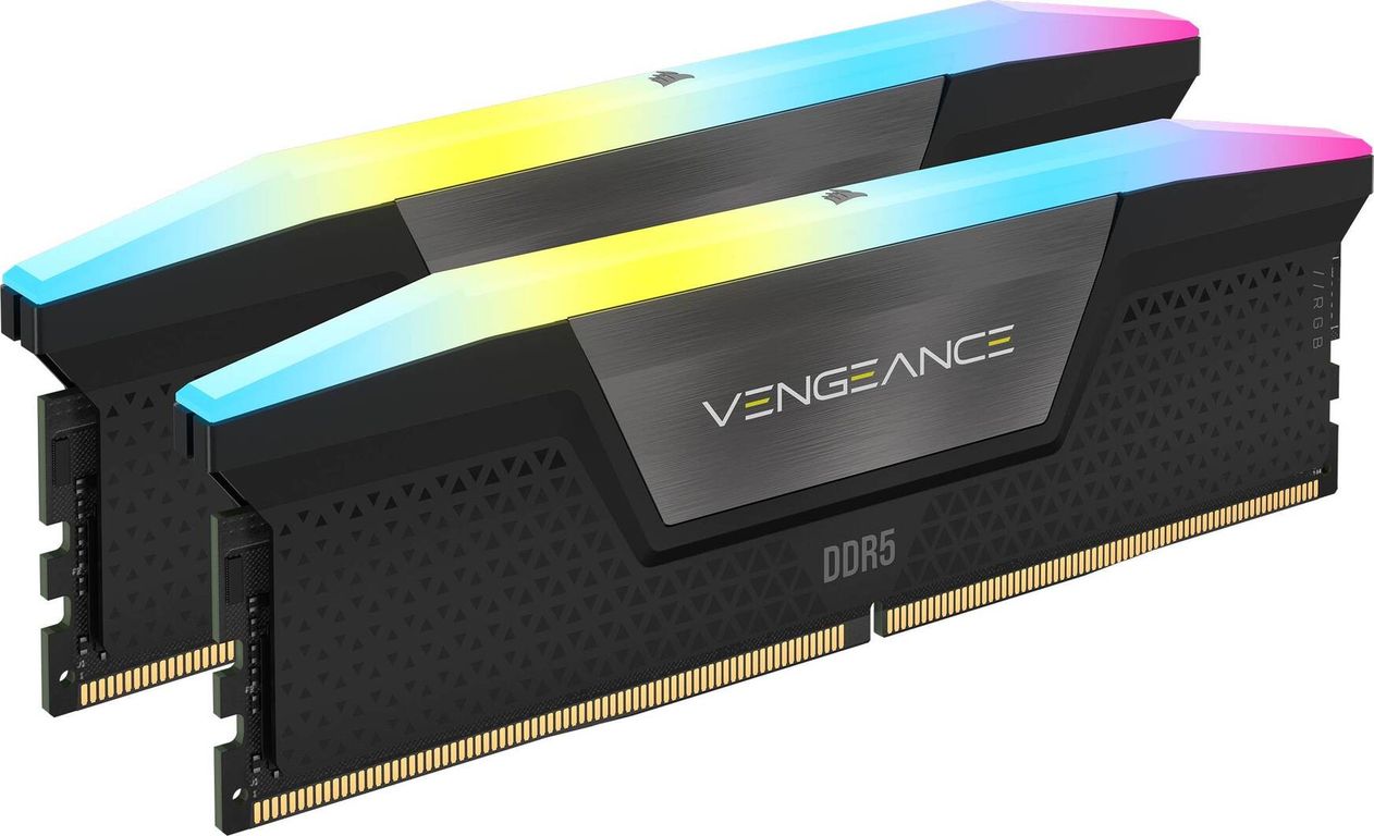 CORSAIR Kit de memoria RAM Corsair Vengeance RGB DDR5, 32GB (2 x