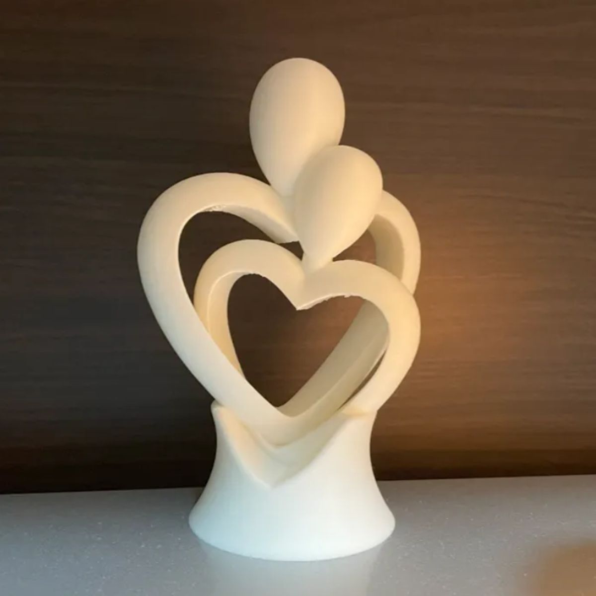 GENERICO - Figura decorativa enamorados - San Valentín