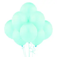 GENERICO - GLOBO 12 PASTEL MENTA X12 UNI