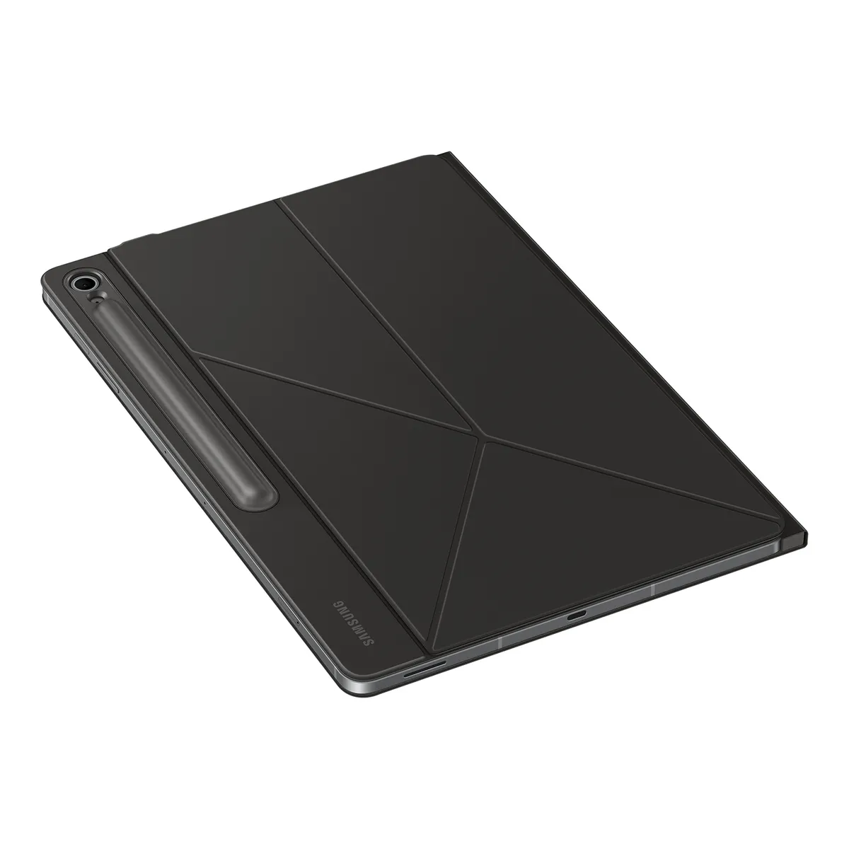 SAMSUNG - Smart Book Cover for Galaxy Tab S10 FE+ Black