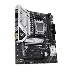 ASUS - Placa Madre B650M-AYW WiFi, Socket AM5, 2x DDR5, 2x NVMe, Wi-Fi 6, 2.5 GbE, Micro-ATX