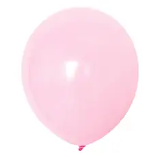 GENERICO - GLOBO 12 PASTEL ROSADO X25 UNID