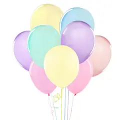 GENERICO - GLOBO 12 PASTEL SURTIDO X12 UNI