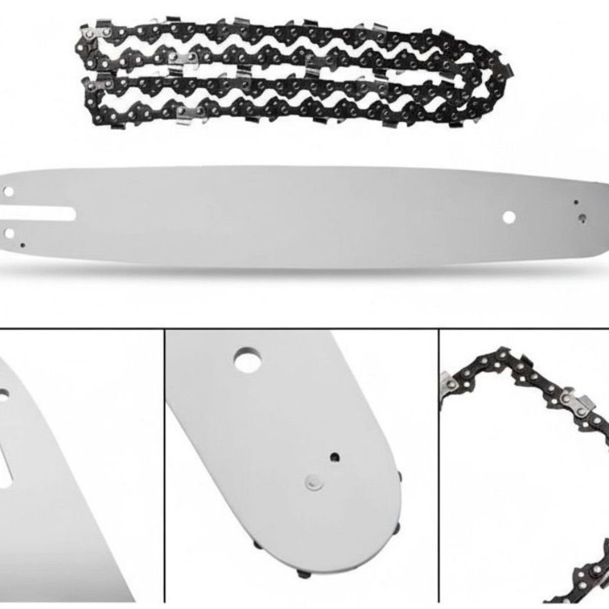 ERUX - Espada Y Cadena De Podadora De Altura De 12 Pulgadas 30cm