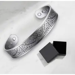 GENERICO - Pulsera Brazalete Cobre Magnetica Arbol Ajustable Imanes