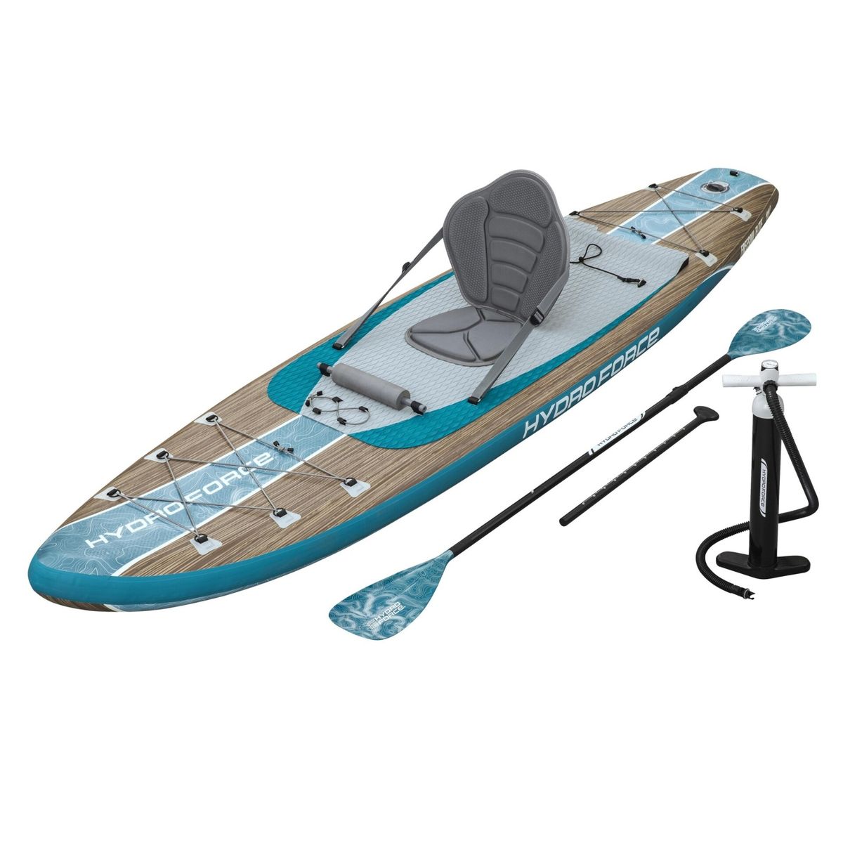 GENERICO - La Hydro-Force Aqua Glider 10’6” es una tabla de paddle surf inflable 320CM