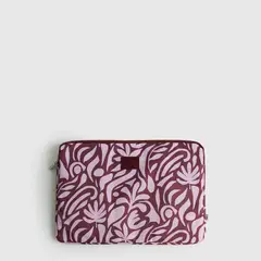 LOUNGE - Funda Notebook Mujer Canvas Rosado 15