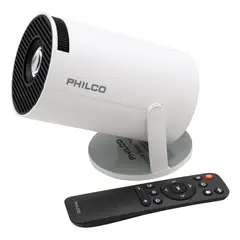 PHILCO - Proyector Smart H300 Pro Android 11 720p WiFi 6 Bluetooth 50 USB HDMI Blanco