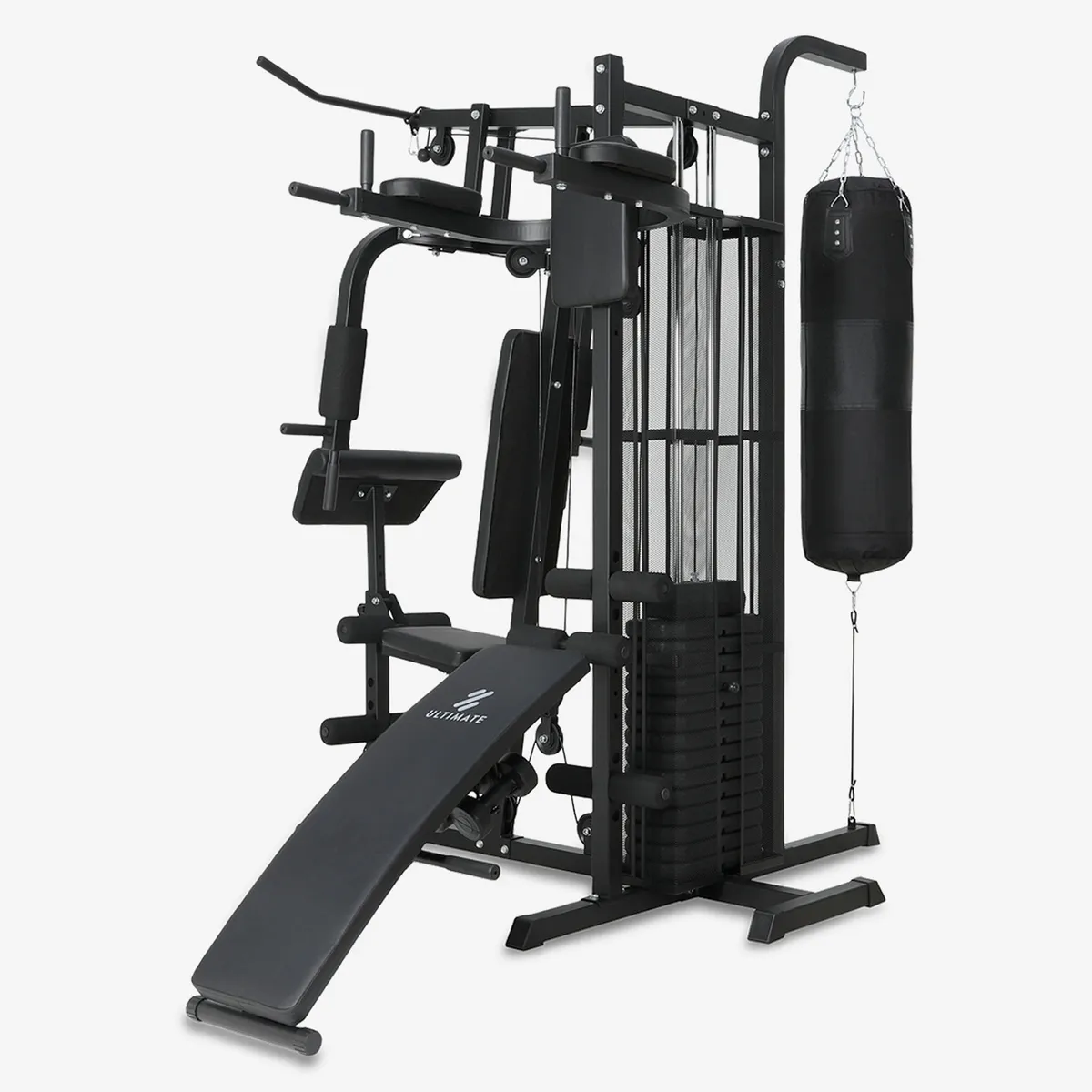 ULTIMATE FITNESS - Home Gym Multifunción X500 Elite 75 Kg
