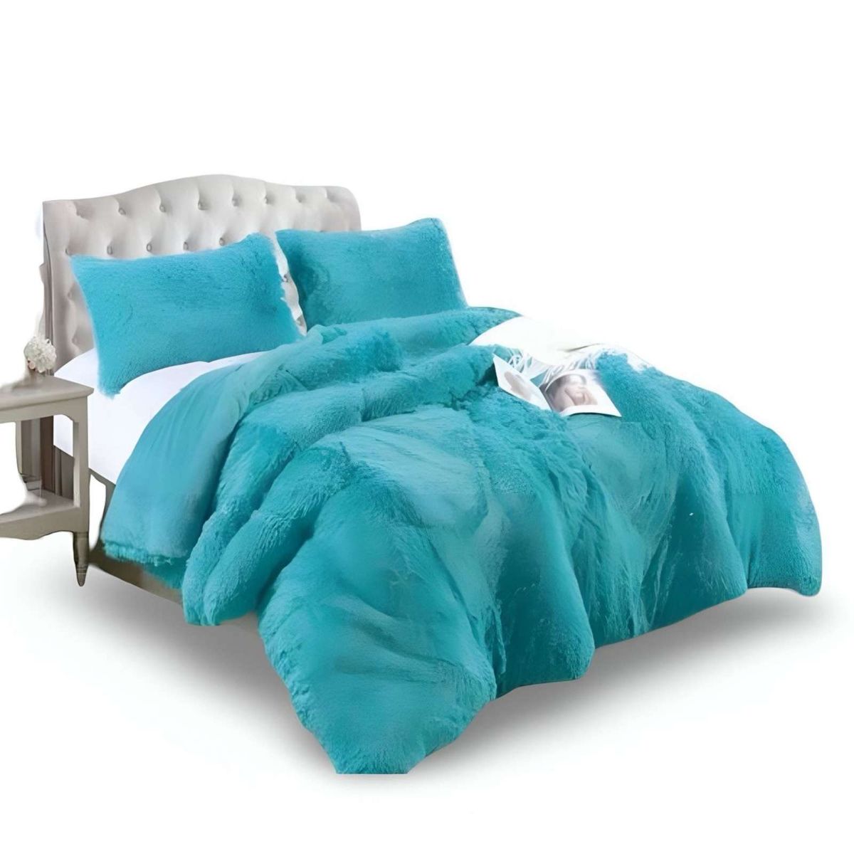 GENERICO - Cubrecama con Chiporro para Invierno Peludo 2 Plazas