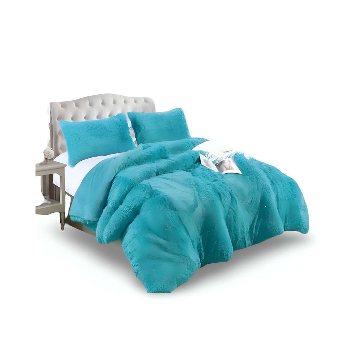 GENERICO - Cubrecama con Chiporro para Invierno Peludo 2 Plazas