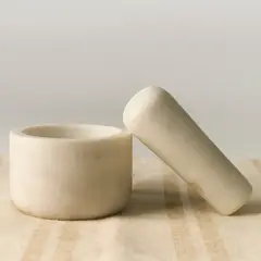 LOUNGE - Mortero Mujer Mármol Blanco