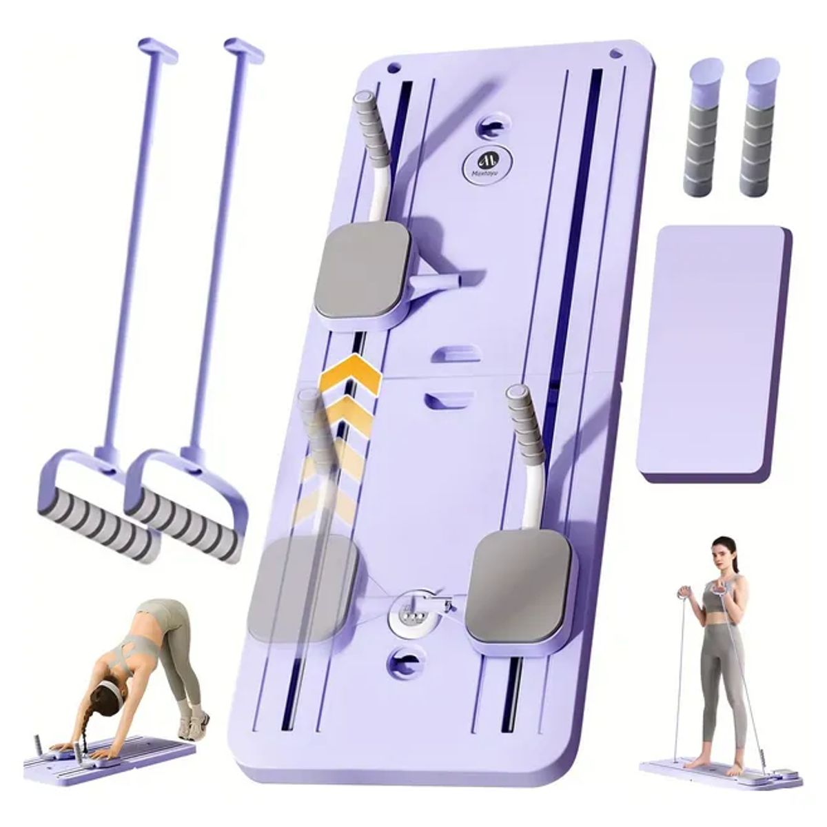 GENERICO - Maquina Fitness Pilates Multifuncional Morada