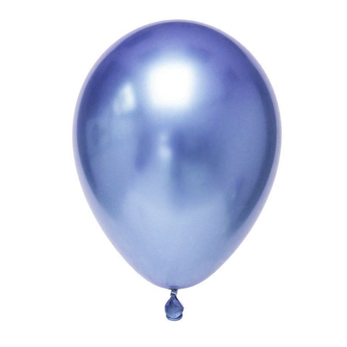 GENERICO - GLOBO 5 CHROME AZUL X25 UNID