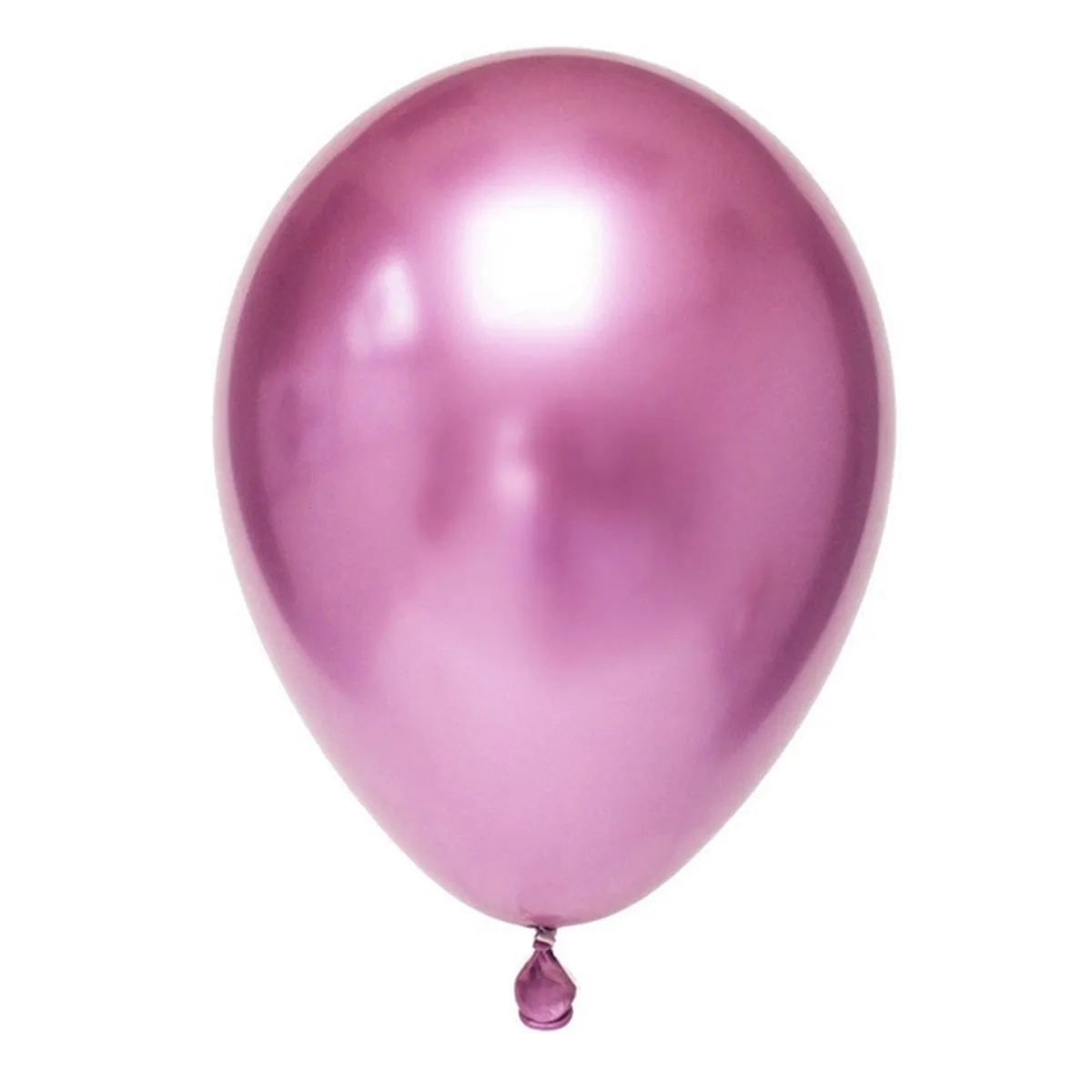 GENERICO - GLOBO 5 CHROME FUCSIA X25 UNID