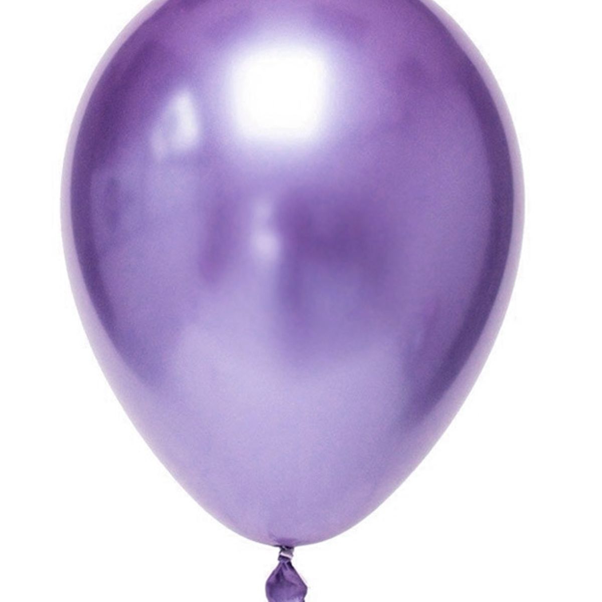 GENERICO - GLOBO 5 CHROME MORADO X25 UNID
