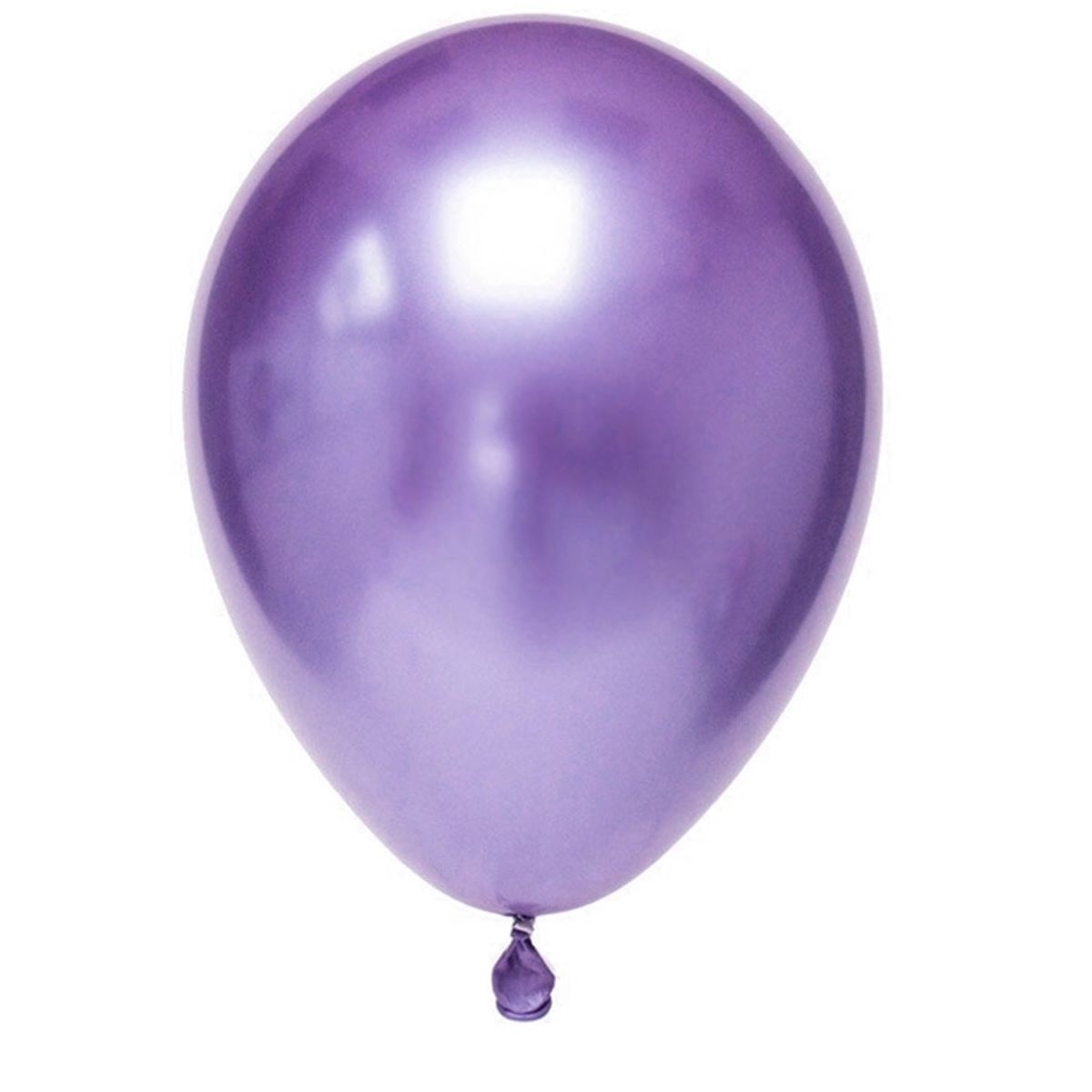 GENERICO - GLOBO 5 CHROME MORADO X25 UNID