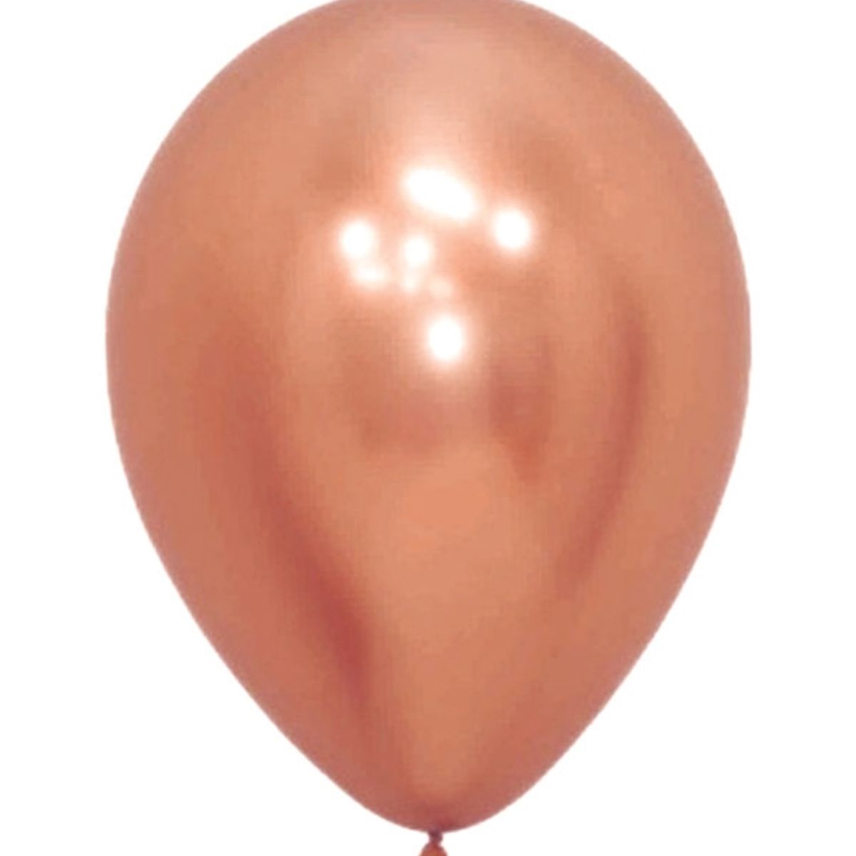 GENERICO - GLOBO 5 CHROME ROSE GOLD X25 UNID