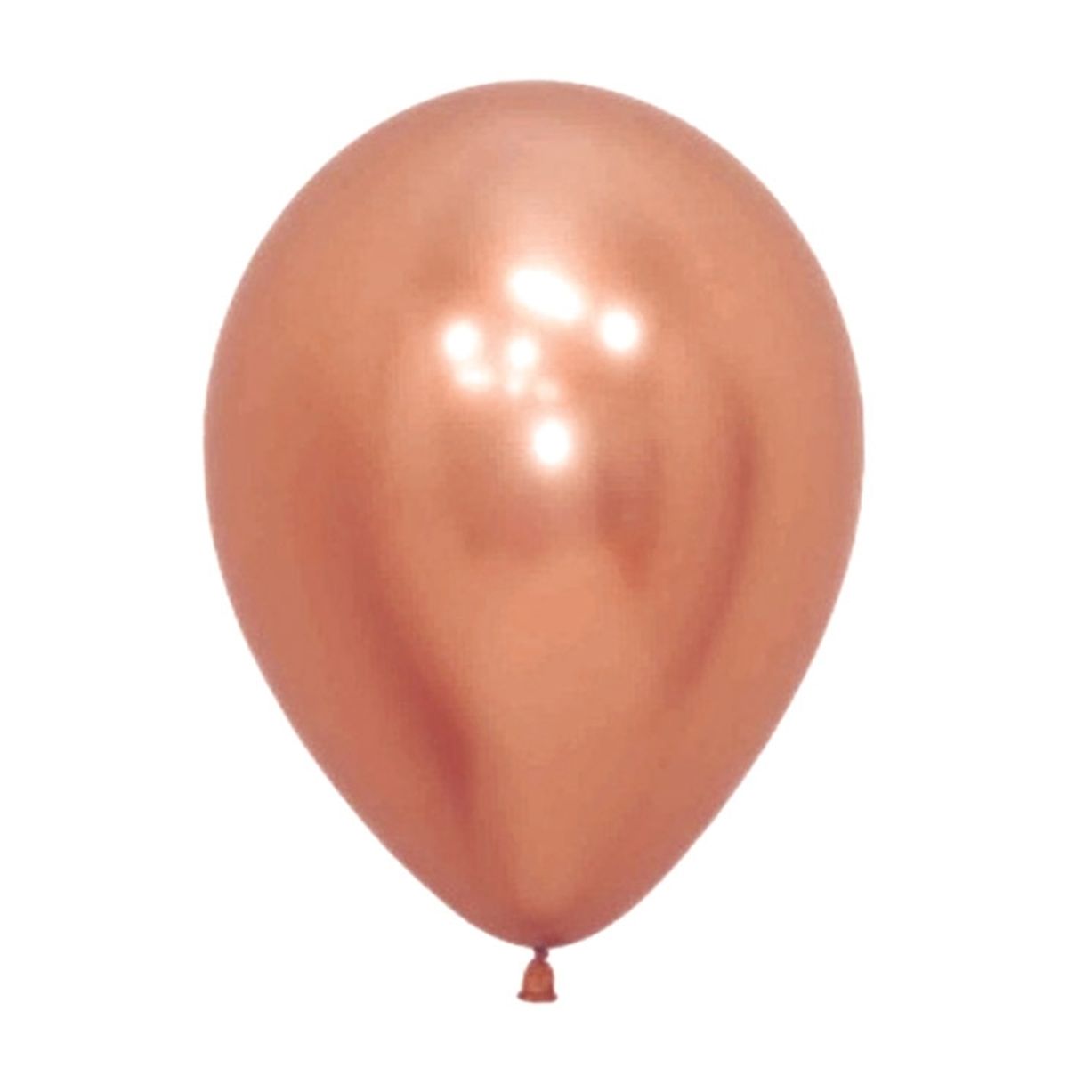 GENERICO - GLOBO 5 CHROME ROSE GOLD X25 UNID