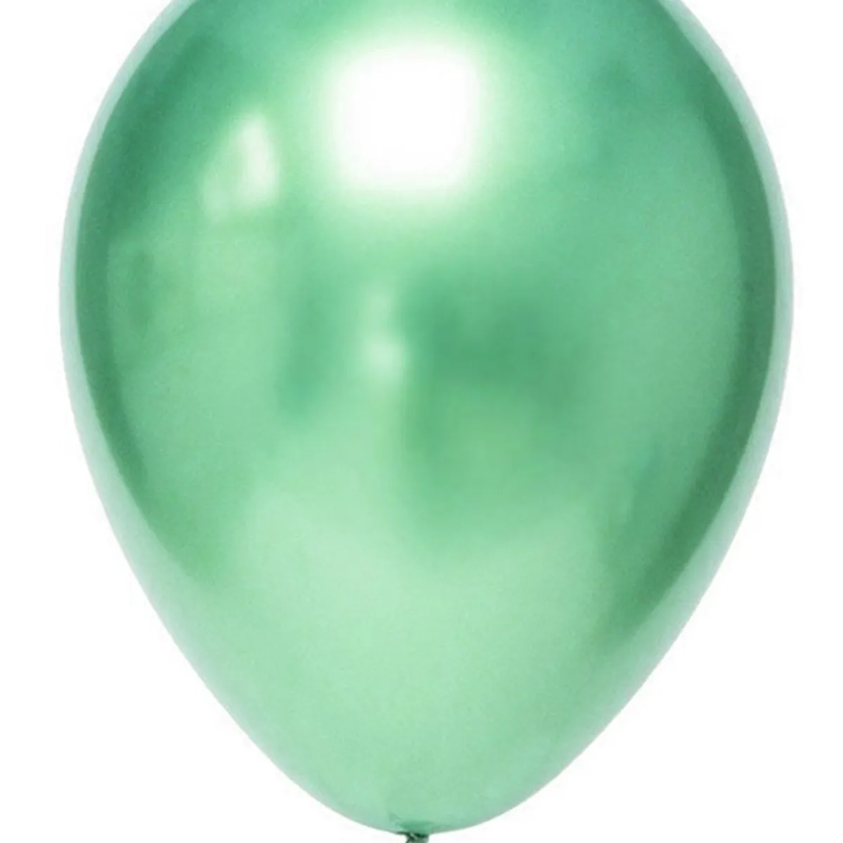 GENERICO - GLOBO 5 CHROME VERDE X25 UNID