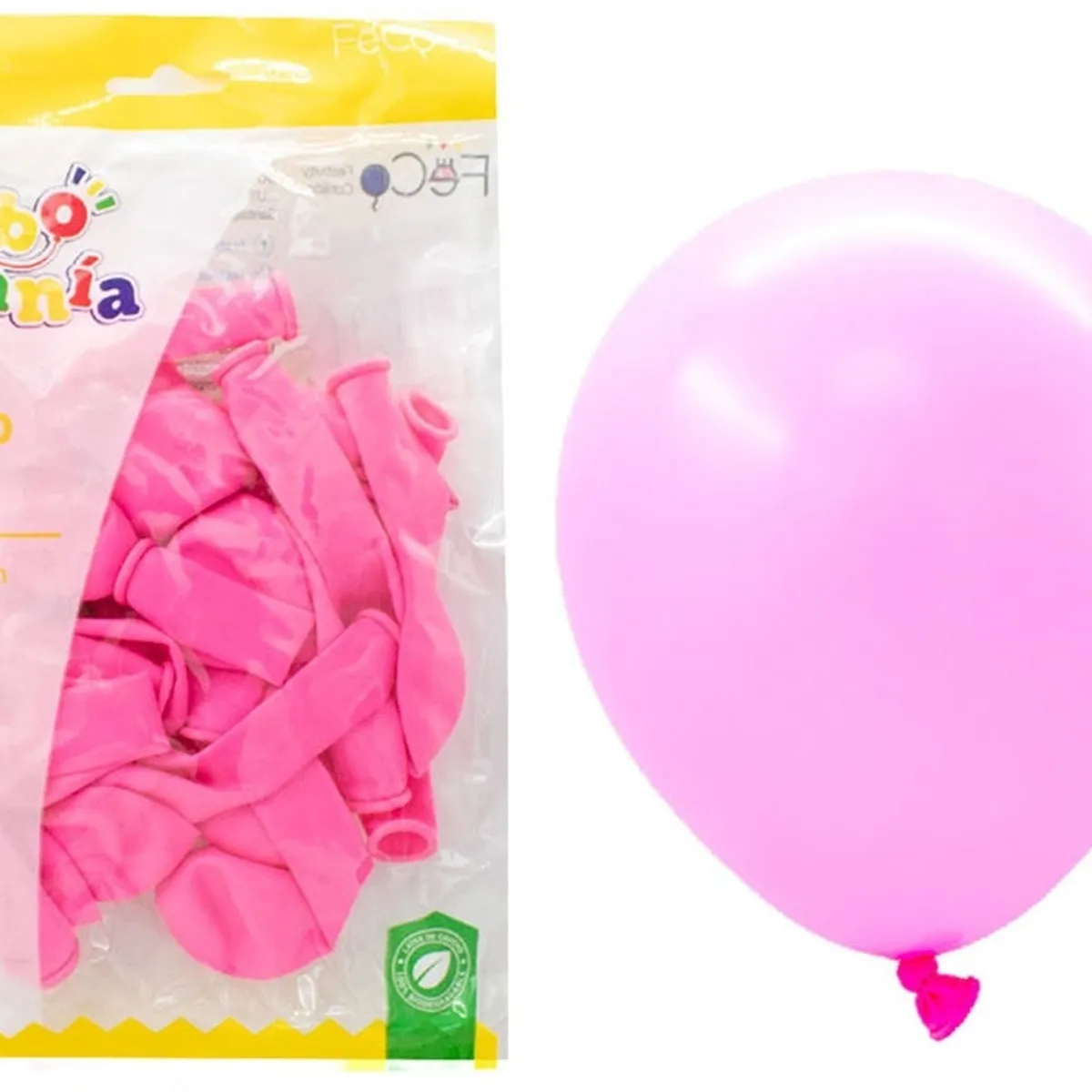 GENERICO - GLOBO 5 STANDARD ROSADO X25 UNI