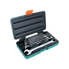 JONNESWAY - Juego de llaves combinadas punta corona 8 pcs w841