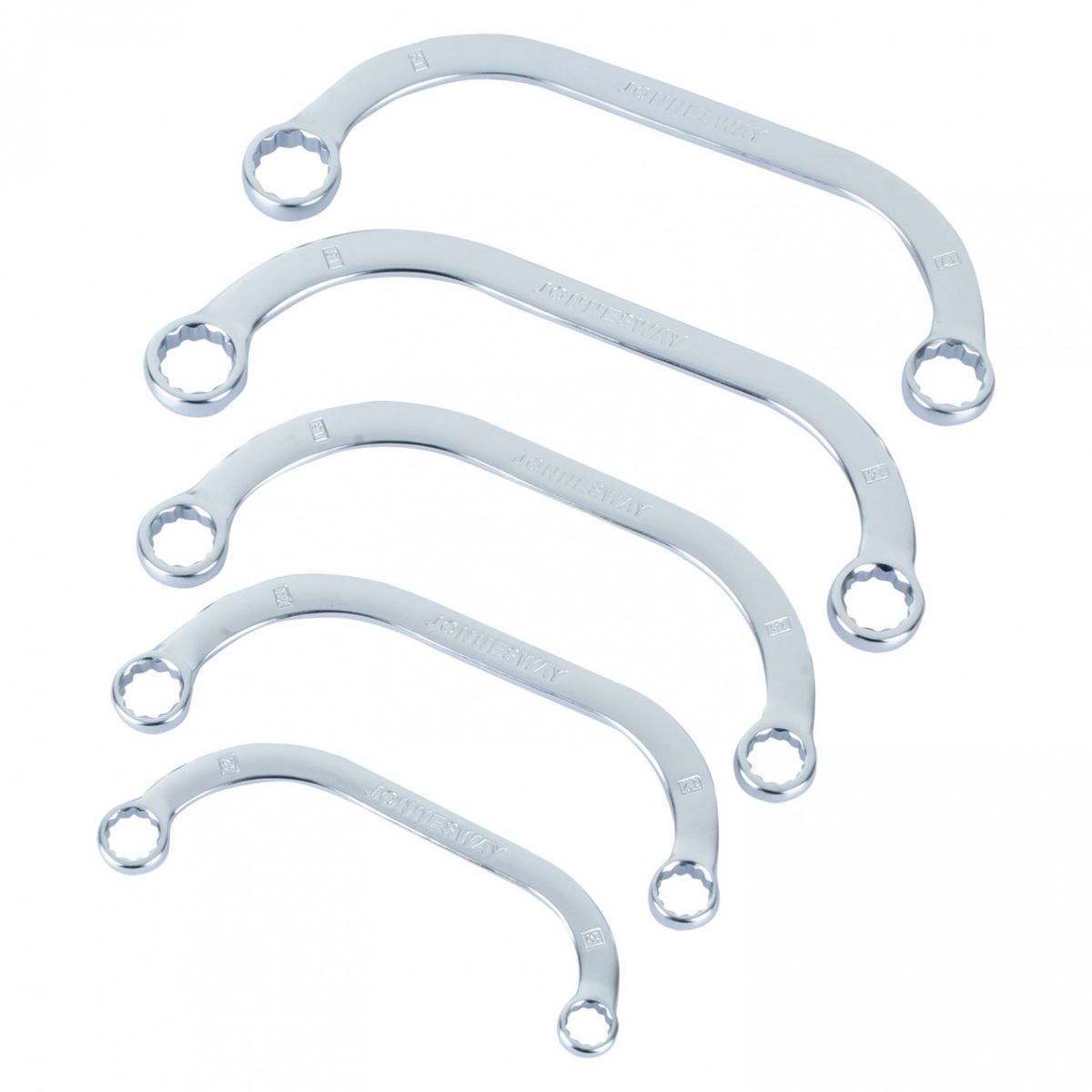 JONNESWAY - Juego de llaves corona corona curvas 5 pcs w65a105