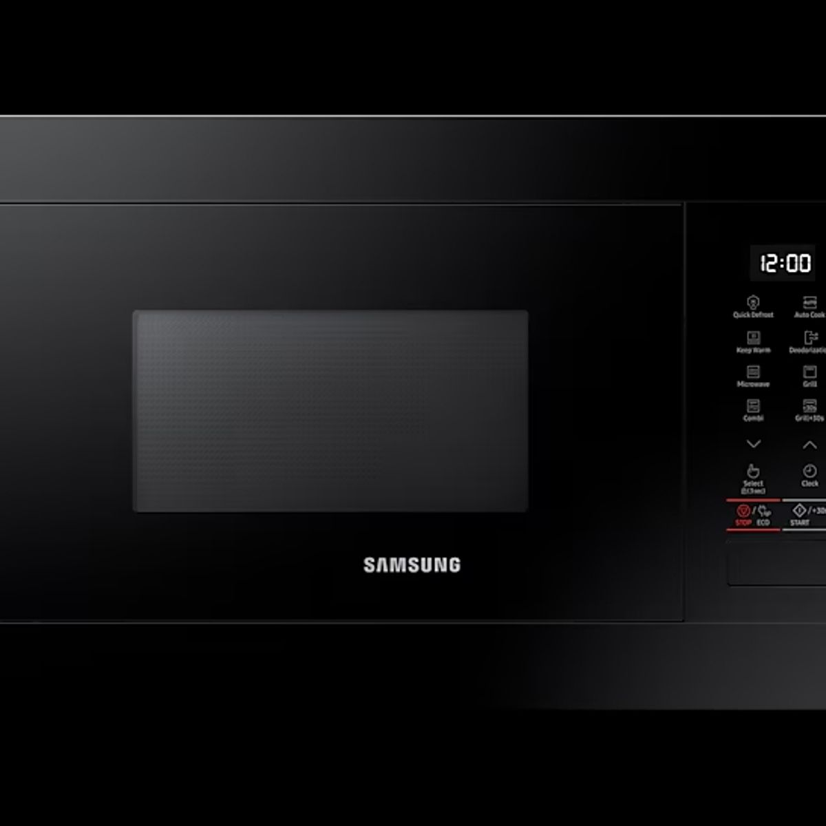 SAMSUNG - Microondas de Integración 22L 850W/Grill 1100W Negro