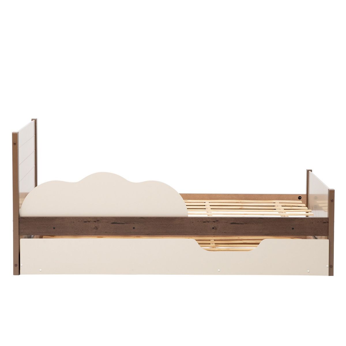 DECOCASA - Cama Infantil Elza 1 Plaza Decocasa